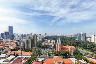 디럭스 트윈룸 — JW Marriott Hotel and Suites Saigon